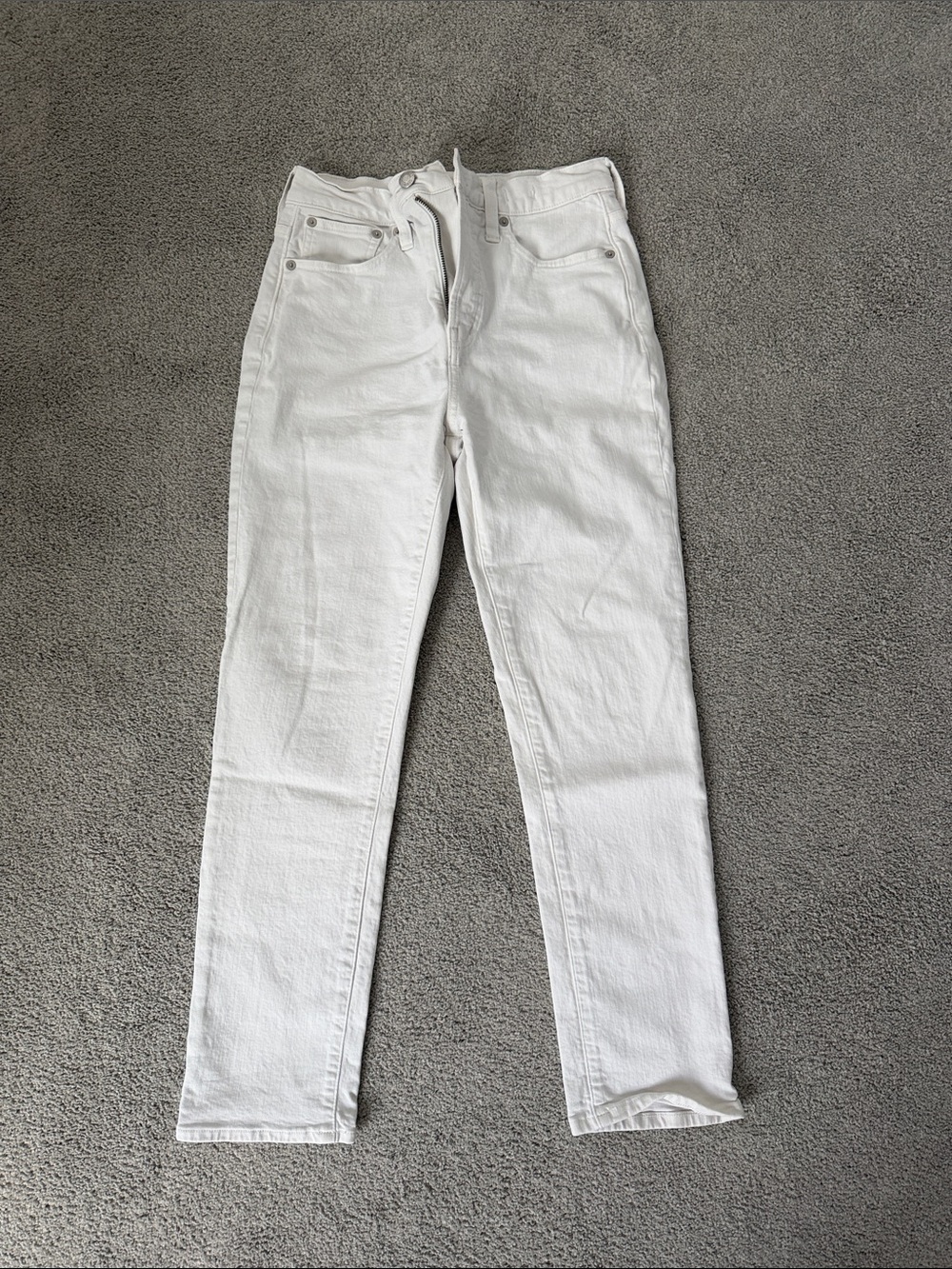 Madewell Perfect Vintage Jean in White